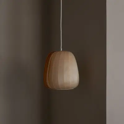 ST906 Taklampa Ø23 Birch Natural Mini Tom Rossau - Matsal - Trä