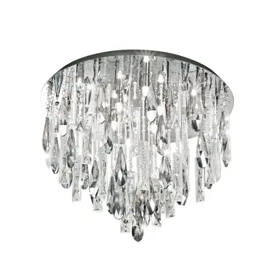 Stars of Light - Calaonda taklampa, 58 x 48 cm, krom –