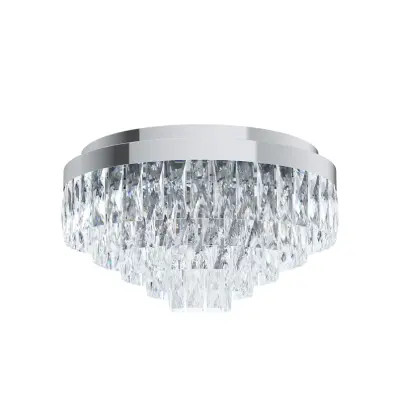 Stars of Light - Valparaiso taklampa, krom, Ø 48 cm, metall –