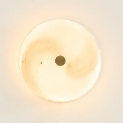 STOCKHOLM LED-taklampa, marmorgrå, glas, 31 cm – Halo Design - Vardagsrum - Med en ljuskälla