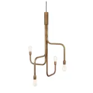 Strapatz taklampa, råmässing 65cm