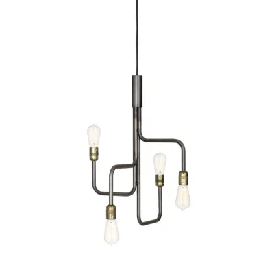 Strapatz taklampa, svartoxid 45cm