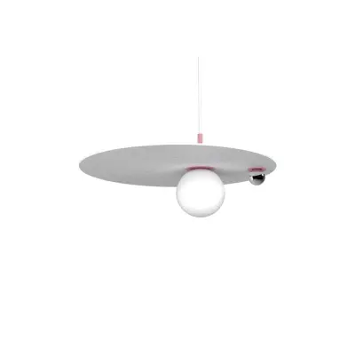 Swedish Ninja - Pluto Big Taklampa Bubblegum Pink