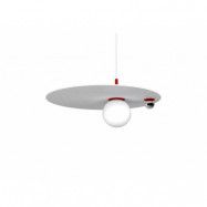 Swedish Ninja - Pluto Big Taklampa Strawberry Red