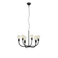 Taklampa AMISTOSO Markslöjd 6L Svart