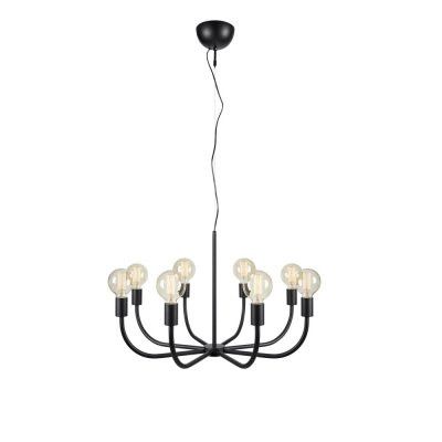 Taklampa AMISTOSO Markslöjd 8L Svart