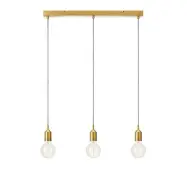 Taklampa BRONX Markslöjd Brons Rak 3L