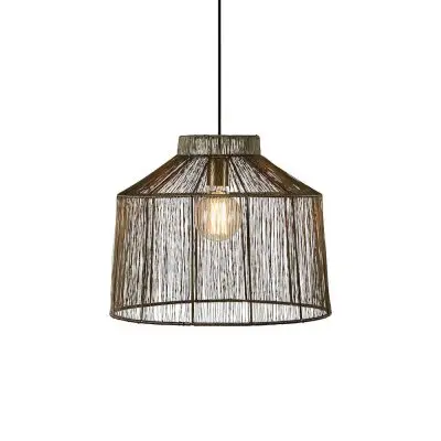 Taklampa Capanna 1L Antique Mässing