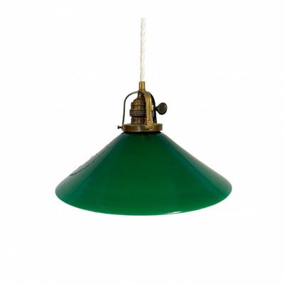 Taklampa Elara, Grön