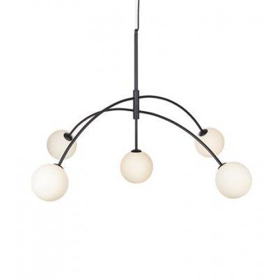 Taklampa Markslöjd Heaven Svart/Opal