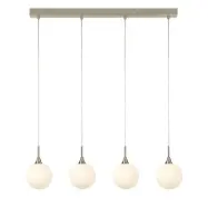 Taklampa Markslöjd Quattro XL 4L Stål/Vit