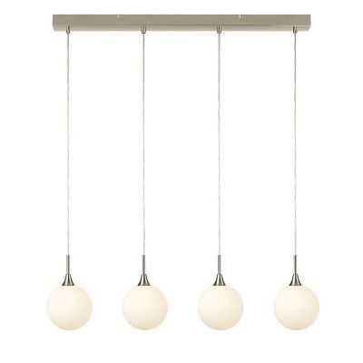 Taklampa Markslöjd Quattro XL 4L Stål/Vit