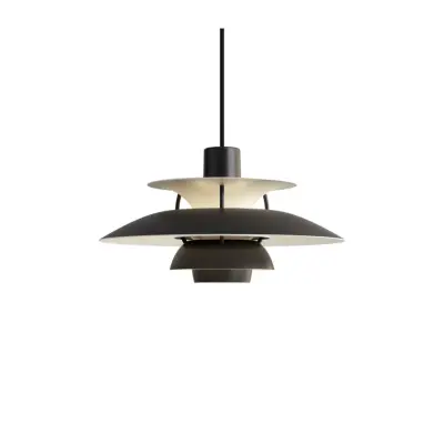 Taklampa PH 5 mini Monokrom svart