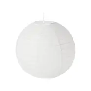 Taklampa Rispapper IGGY D40cm Vit