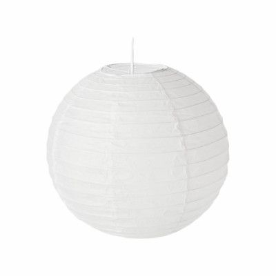 Taklampa Rispapper IGGY D40cm Vit