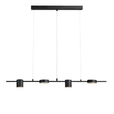 Taklampa Row Spotlights 4L Svart