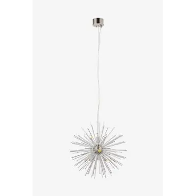 Taklampa SOLEIL Markslöjd 9L Silver