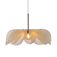 Taklampa Styrka 75 cm Beige/Antique Mässing