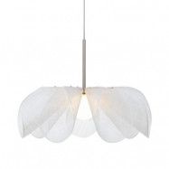 Taklampa Styrka 75 cm Vit/Satin Nickel