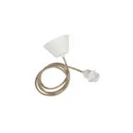 Takupphäng E27, natur 200cm