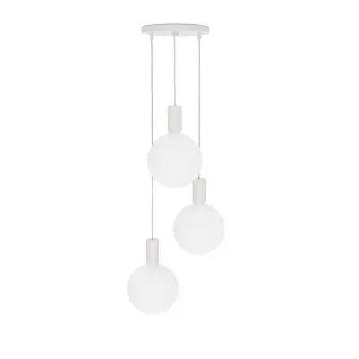 Tala - Alumina Triple Taklampa w/3 Sphere V