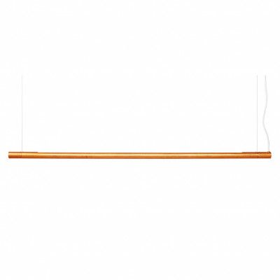 Tell Taklampa Rå koppar, Vit textilkabel