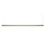 Tell Taklampa, Rå mässing/Vit textilkabel