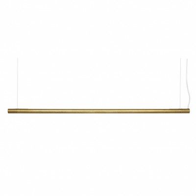 Tell Taklampa, Rå mässing/Vit textilkabel