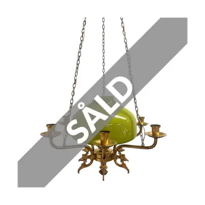 Timeless Brilliance Takkrona grön/mässing