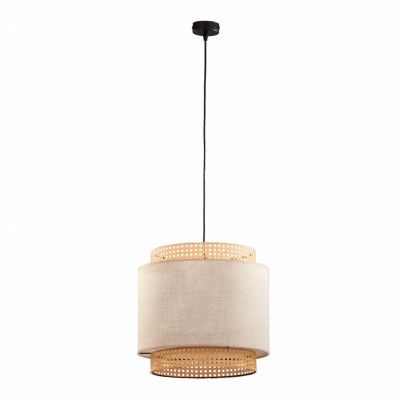 TK Boho taklampa - naturrotting och naturtyg