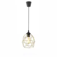 TK Galaxy taklampa - guld och svart metall
