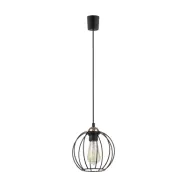 TK Galaxy taklampa, Large - koppar och svart metall
