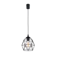 TK Galaxy taklampa - svart metall