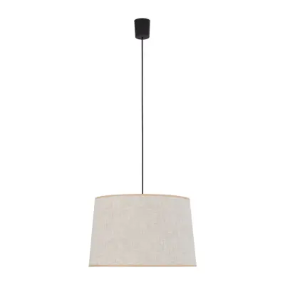 TK Maja taklampa - naturlinne och svart plast