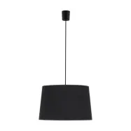 TK Maja taklampa - svart tyg och svart plast