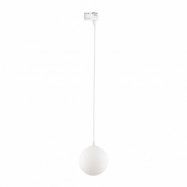 TK Tracer taklampa - vitt glas och vit metall