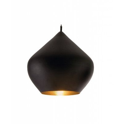 Tom Dixon - Beat Stout LED Taklampa Matt Black/Brass
