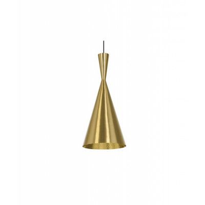 Tom Dixon - Beat Tall LED Taklampa Brushed Brass