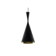 Tom Dixon - Beat Tall LED Taklampa Matt Black/Brass