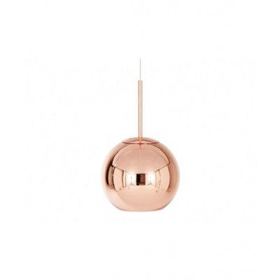 Tom Dixon - Copper Round LED Taklampa Ø25