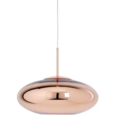 Tom Dixon - Copper Wide LED Taklampa Ø50 Copper