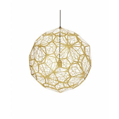Tom Dixon - Etch Web Taklampa Brass
