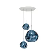 Tom Dixon - Melt Trio Round LED Taklampa Smoke