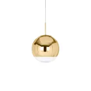 Tom Dixon - Mirror Ball 40 LED Taklampa Guld