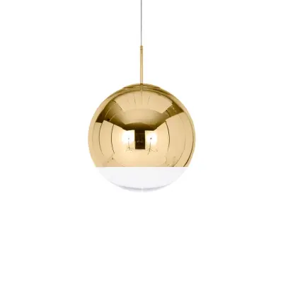Tom Dixon - Mirror Ball 50 LED Taklampa Guld