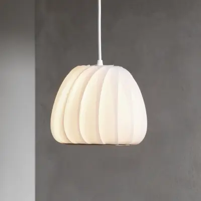 TR12 Taklampa Ø45 PP Plastic White Tom Rossau - Vardagsrum