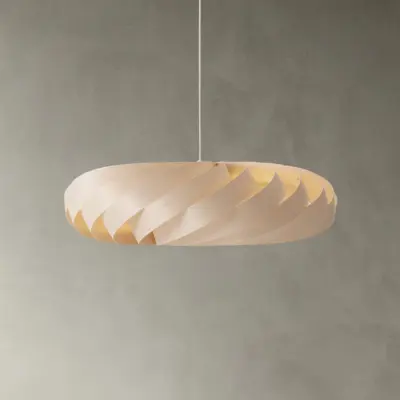 TR5 Taklampa Ø100 Birch Natural Tom Rossau - Vardagsrum - Trä