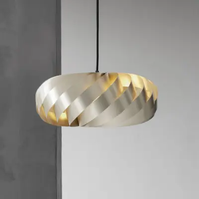 TR5 Taklampa Ø40 Aluminium Gold Tom Rossau - Vardagsrum