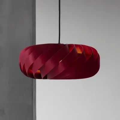 TR5 Taklampa Ø40 Birch Red Tom Rossau - Vardagsrum - Trä