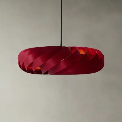 TR5 Taklampa Ø60 Birch Red Tom Rossau - Vardagsrum - Trä